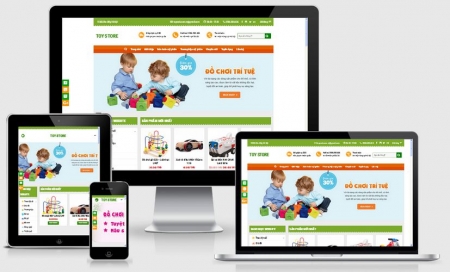 Website bán  đồ chơi trẻ em