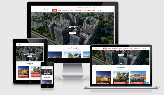 Thiết kế website sàn bất động sản