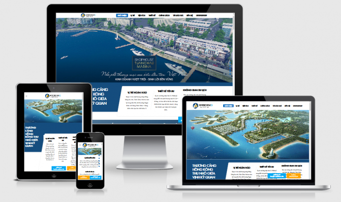 Thiết kế website giới thiệu dự án bất động sản chuyên nghiệp