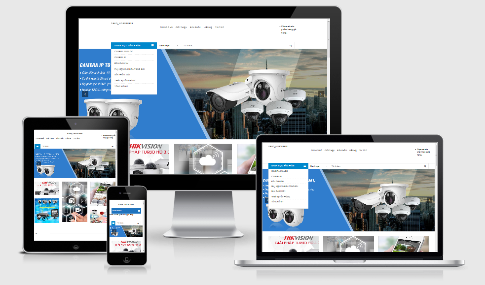 Thiết kế web bán camera